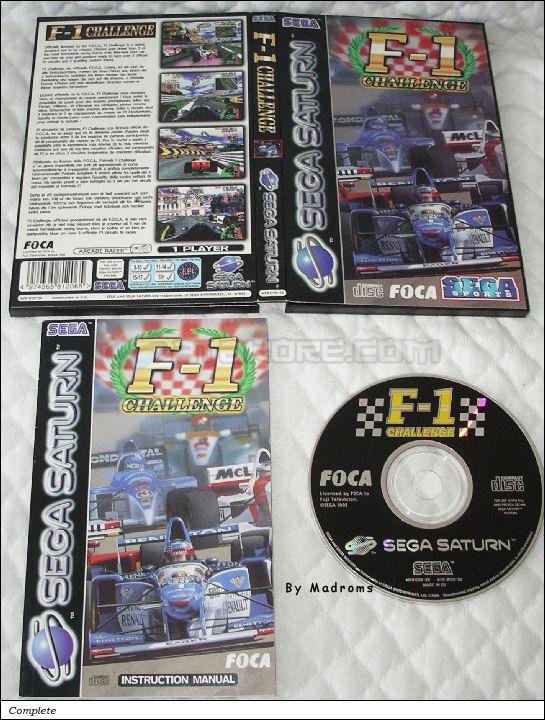Sega Saturn Game - F-1 Challenge (Europe) [MK81206-50] - Picture #1