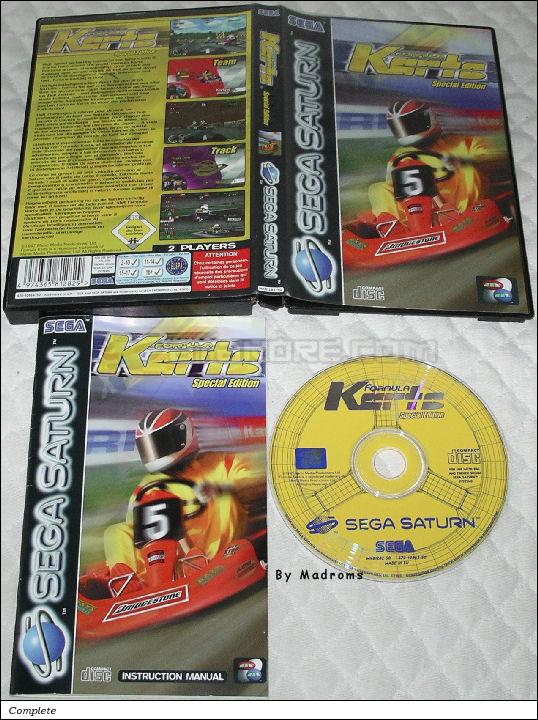 Sega Saturn Game - Formula Karts Special Edition (Europe) [MK81282-50] - Picture #1