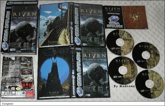 Sega Saturn Game - Riven The Sequel to Myst (Europe) [MK81801-50] - Picture #1