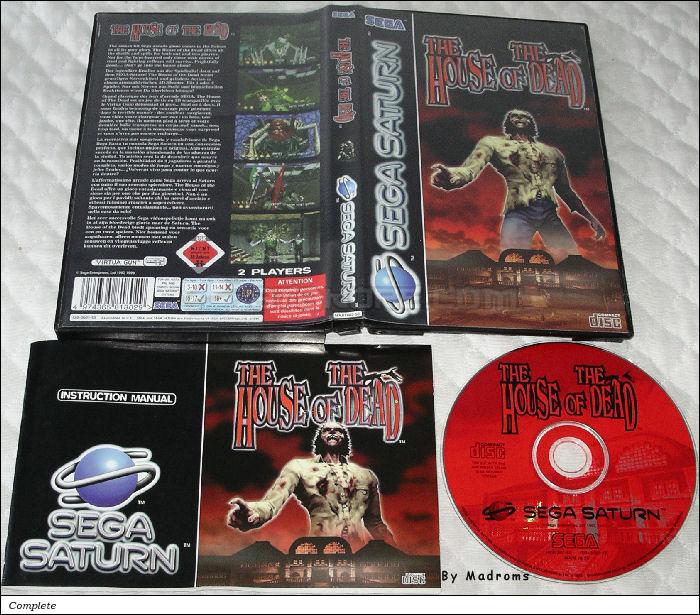 Sega Saturn Game - The House of the Dead (Europe) [MK81802-50] - Picture #1