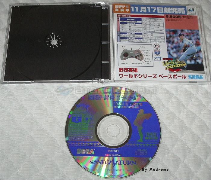 Sega Saturn Demo - Hideo Nomo World Series Baseball Hibaihin Mihonban (Japan) [SGS-9061] - 野茂英雄　ワールドシリーズ　ベースボール　非売品　見本盤 - Picture #1