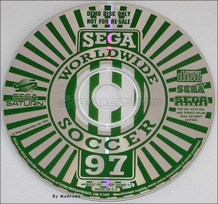 Sega Saturn Demo - Sega Worldwide Soccer '97 Demo Disc (Europe) [SOE-DEMO-112] - Picture #1