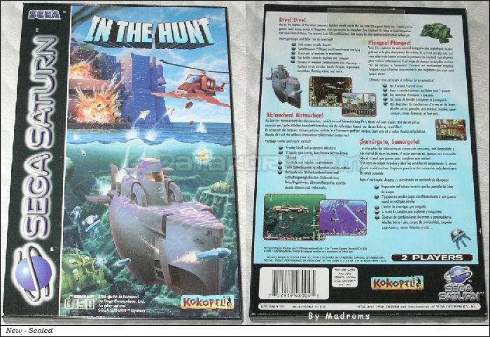 Sega Saturn Game - In The Hunt (Europe) [T-10001H-50] - Picture #1
