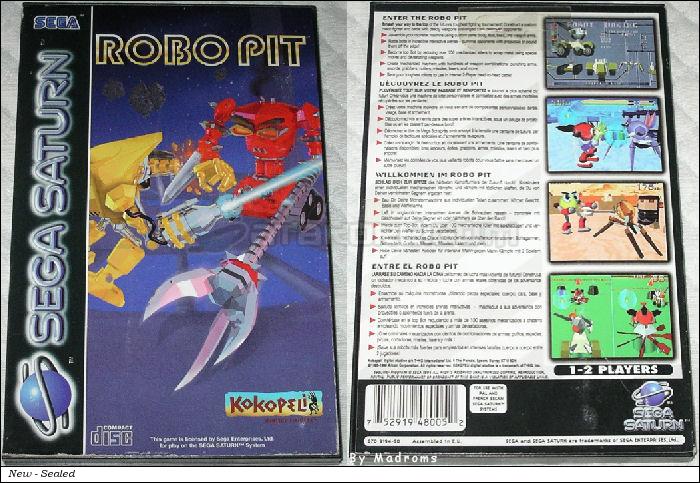 Sega Saturn Game - Robo Pit (Europe) [T-10002H-50] - Picture #1
