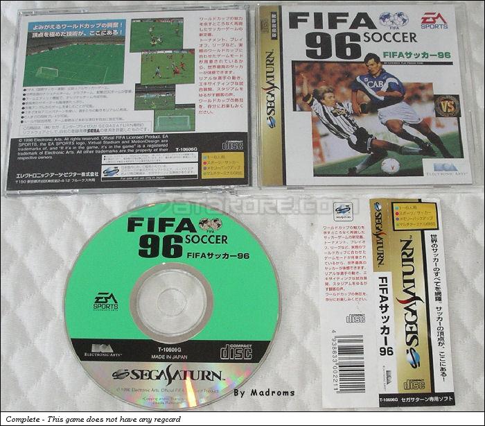 Sega Saturn Game - FIFA Soccer 96 (Japan) [T-10606G] - ＦＩＦＡサッカー９６ - Picture #1