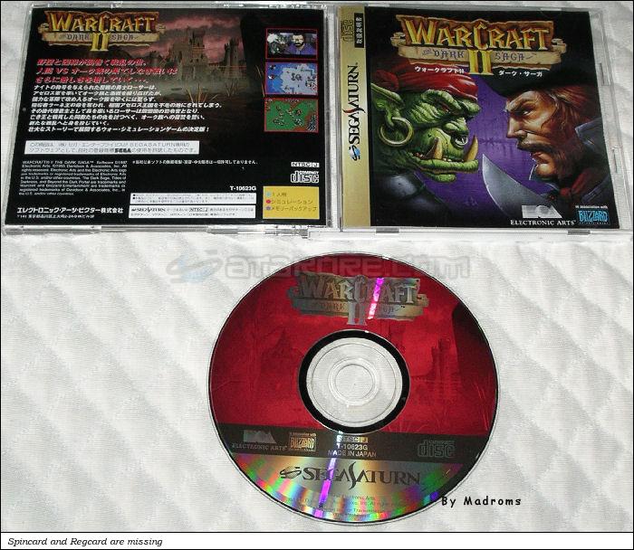 Sega Saturn Game - Warcraft II ~The Dark Saga~ (Japan) [T-10623G] - ウォークラフトⅡ　ダーク・サーガ - Picture #1