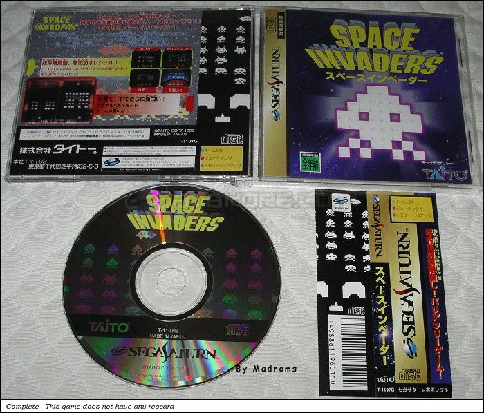 Sega Saturn Game - Space Invaders (Japan) [T-1107G] - スペースインベーダー - Picture #1