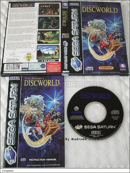 Sega Saturn Game - Terry Pratchett's Discworld (Europe) [T-11302H-50] - Picture #1