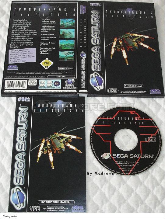 Sega Saturn Game - Thunderhawk 2 Firestorm (Europe - Germany) [T-11501H-18] - Picture #1