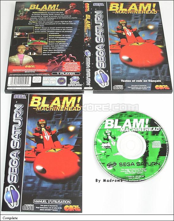 Sega Saturn Game - Blam! -MachineHead (Europe - France) [T-11505H-09] - Picture #1