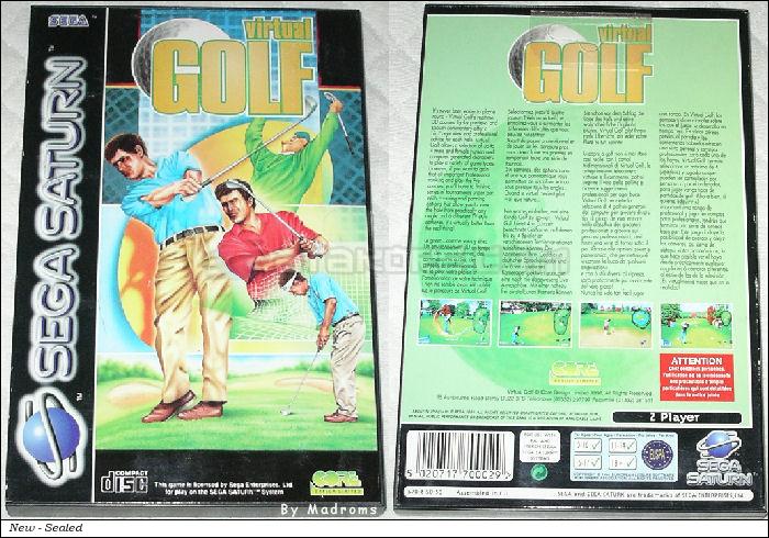 Sega Saturn Game - Virtual Golf (Europe) [T-11506H-50] - Picture #1