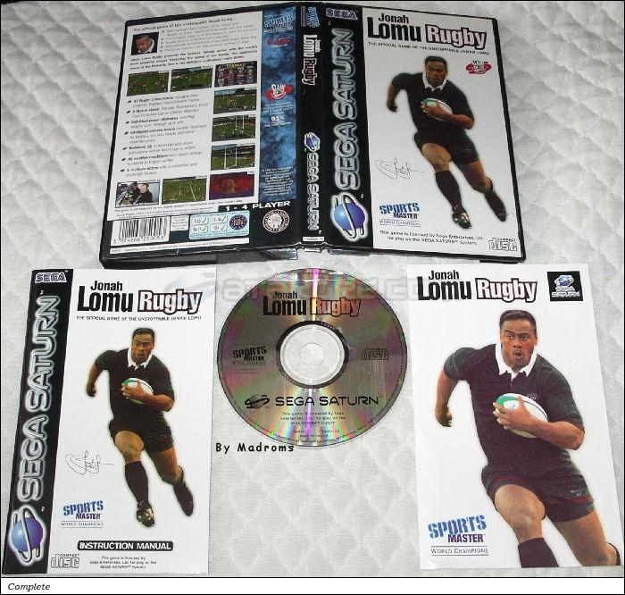 Sega Saturn Game - Jonah Lomu Rugby (Europe - United Kingdom) [T-12003H-05] - Picture #1