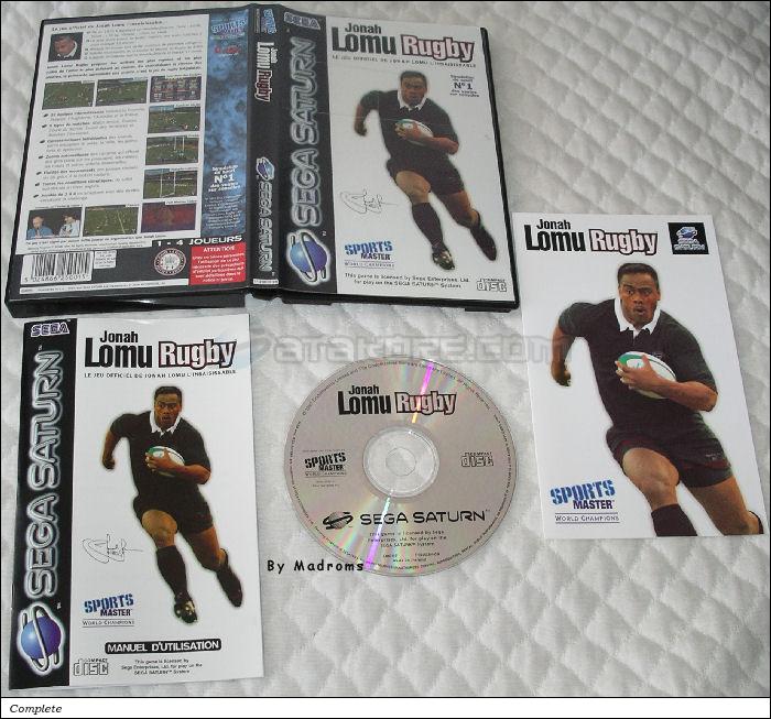 Sega Saturn Game - Jonah Lomu Rugby (Europe - France) [T-12003H-09] - Picture #1