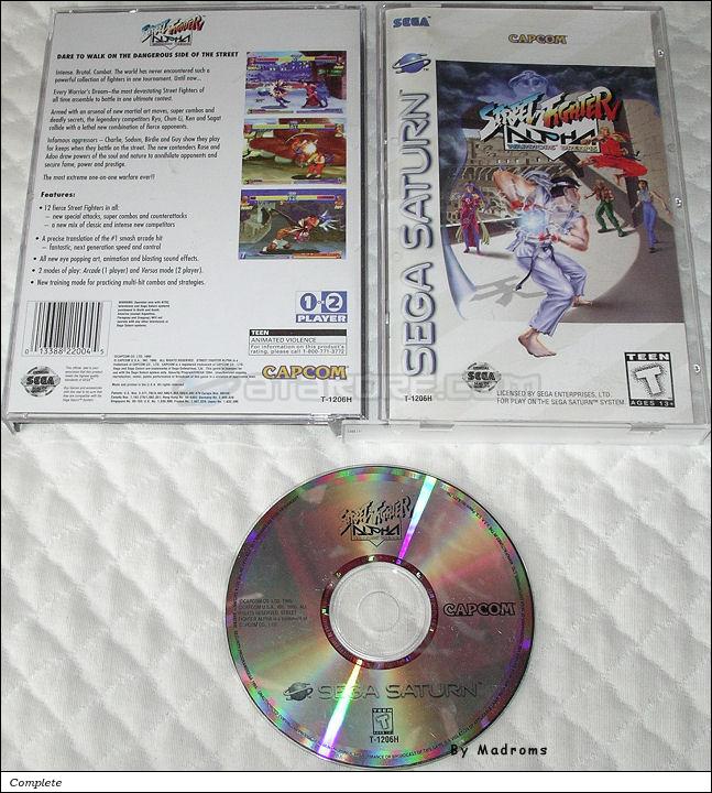 Sega Saturn Game - Street Fighter Alpha - Warriors' Dreams (United States of America) [T-1206H] - Picture #1