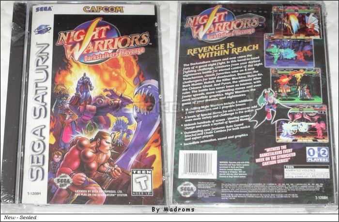 Sega Saturn Game - Night Warriors - Darkstalkers' Revenge (United States of America) [T-1208H] - Picture #1