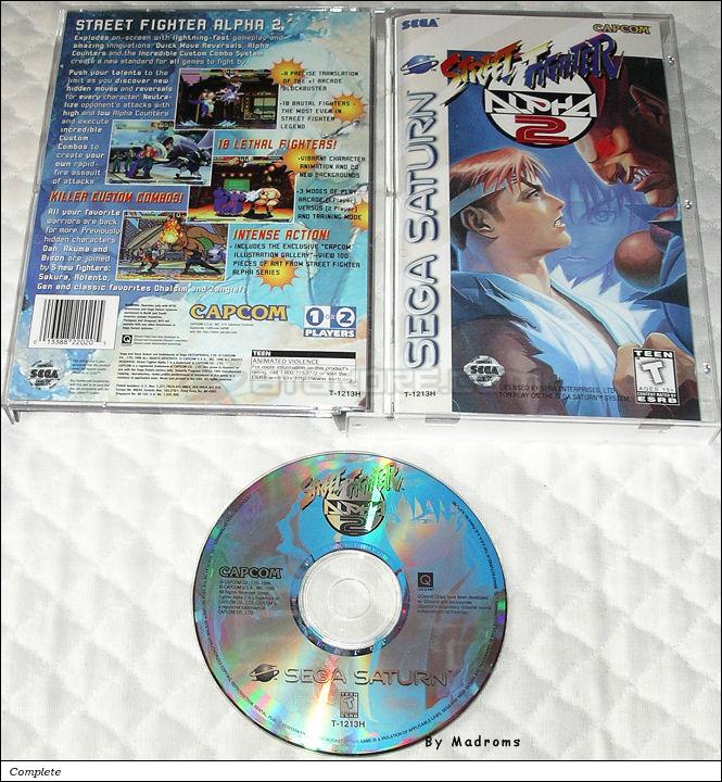 Sega Saturn Game - Street Fighter Alpha 2 (United States of America) [T-1213H] - Picture #1
