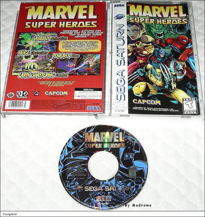 Sega Saturn Game - Marvel Super Heroes (United States of America) [T-1214H] - Picture #1