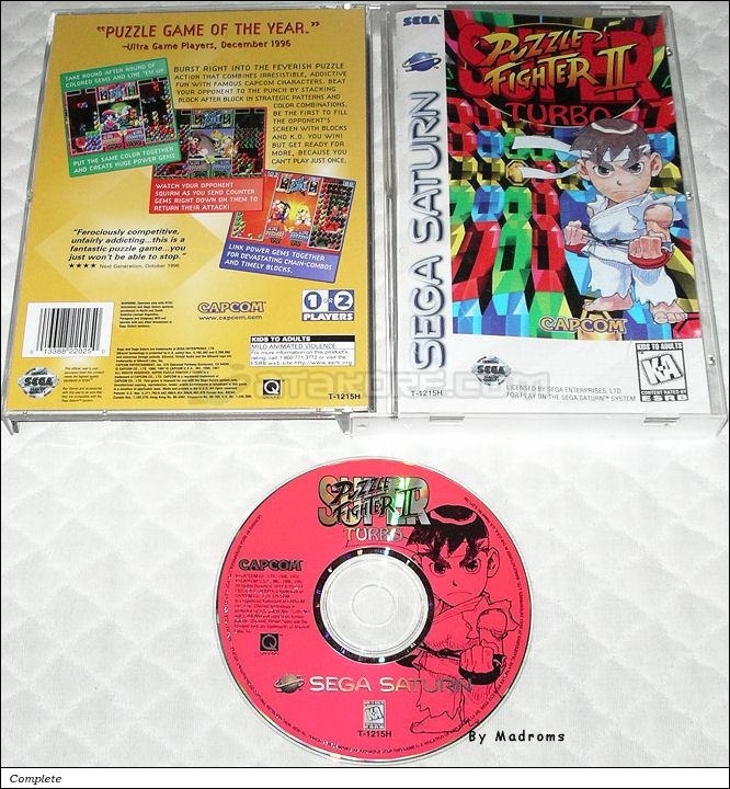 Sega Saturn Game - Super Puzzle Fighter II Turbo (United States of America) [T-1215H] - Picture #1