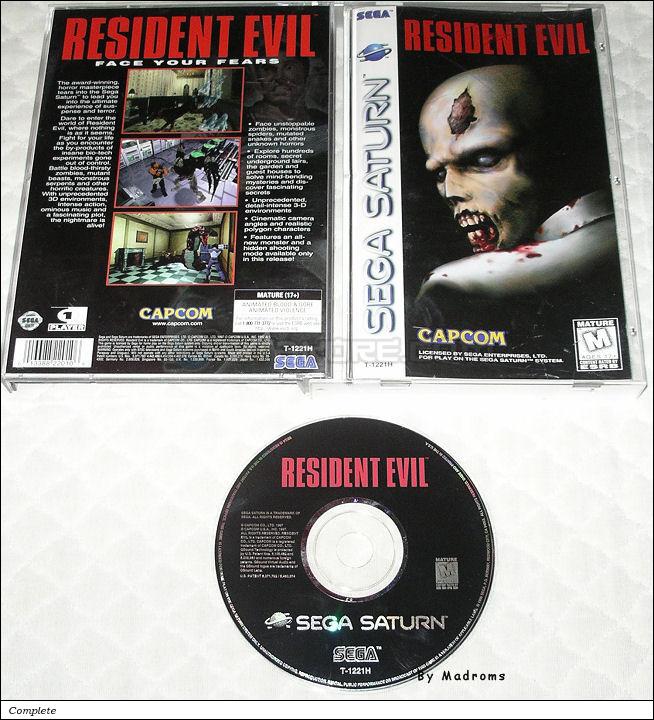 Sega Saturn Game - Resident Evil (United States of America) [T-1221H] - Picture #1