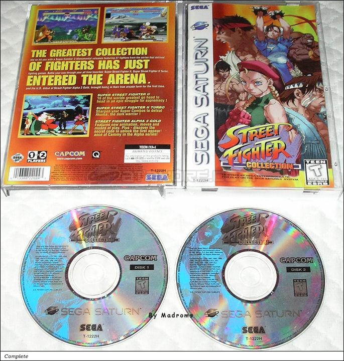 Sega Saturn Game - Street Fighter Collection (United States of America) [T-1222H] - Picture #1