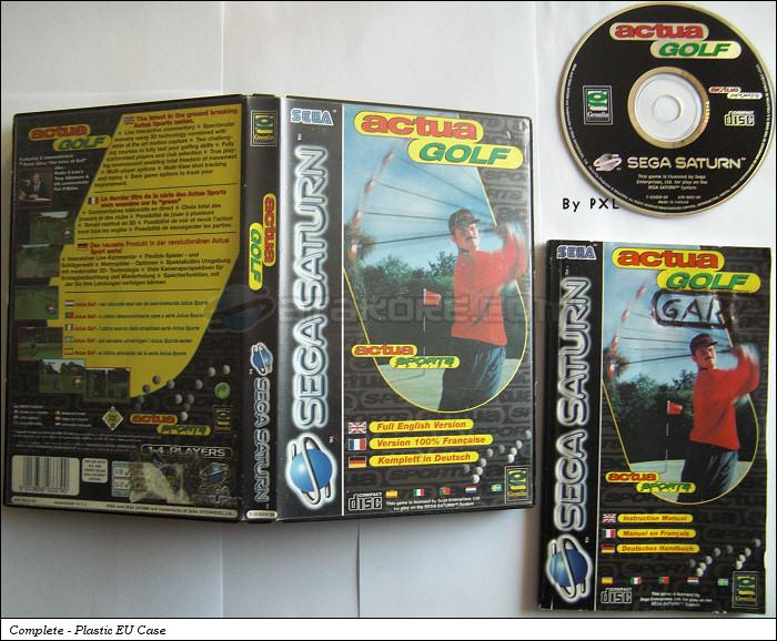 Sega Saturn Game - Actua Golf (Europe) [T-12302H-50] - Picture #2