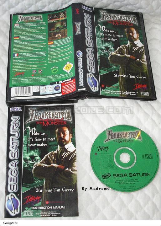 Sega Saturn Game - Frankenstein - Through the Eyes of the Monster (Europe) [T-12511H-50] - Picture #1