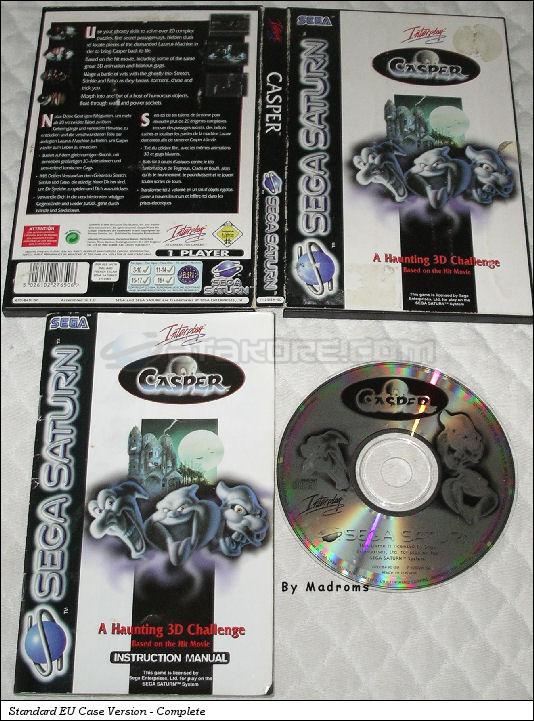 Sega Saturn Game - Casper (Europe) [T-12512H-50] - Picture #1