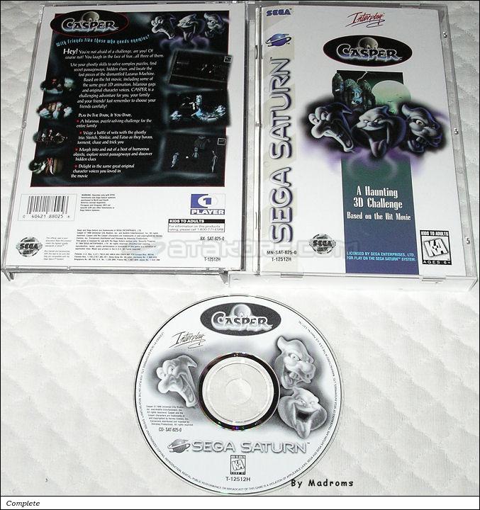 Sega Saturn Game - Casper (United States of America) [T-12512H] - Picture #1