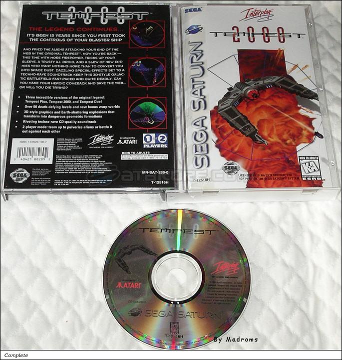 Sega Saturn Game - Tempest 2000 (United States of America) [T-12516H] - Picture #1