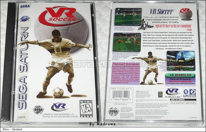 Sega Saturn Game - VR Soccer (United States of America) [T-12517H] - Picture #1