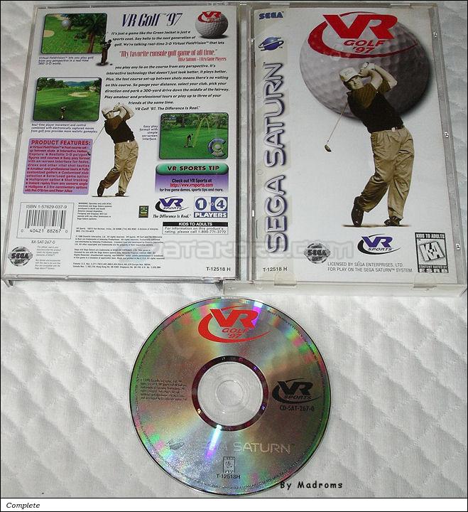 Sega Saturn Game - VR Golf '97 (United States of America) [T-12518H] - Picture #1