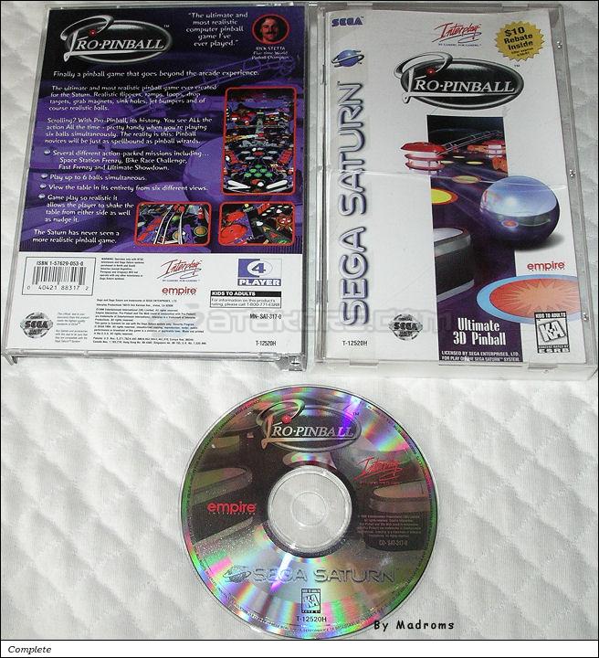 Sega Saturn Game - Pro-Pinball (United States of America) [T-12520H] - Picture #1