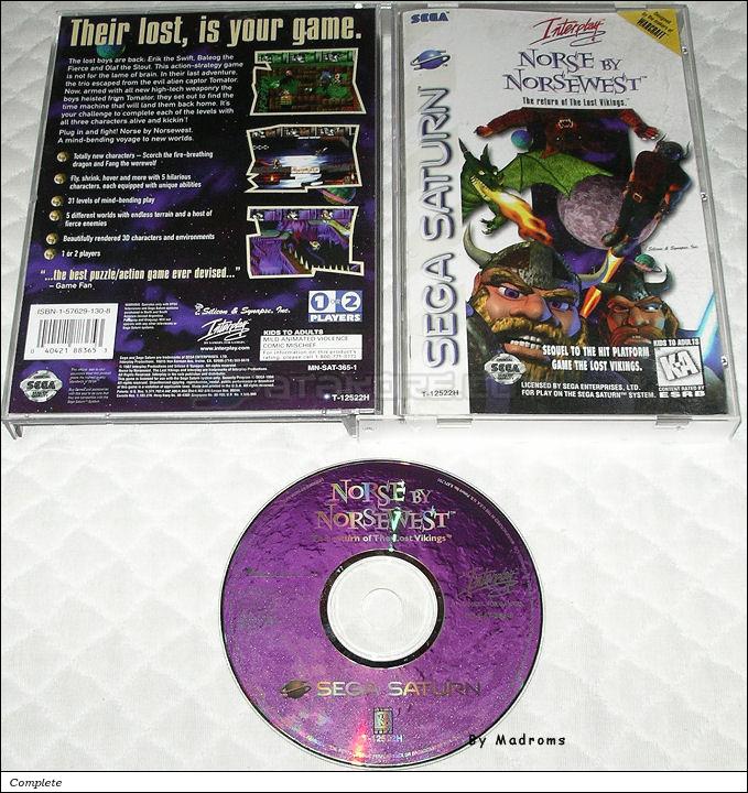 Sega Saturn Game - Norse by Norsewest - The Return of The Lost Vikings (United States of America) [T-12522H] - Picture #1