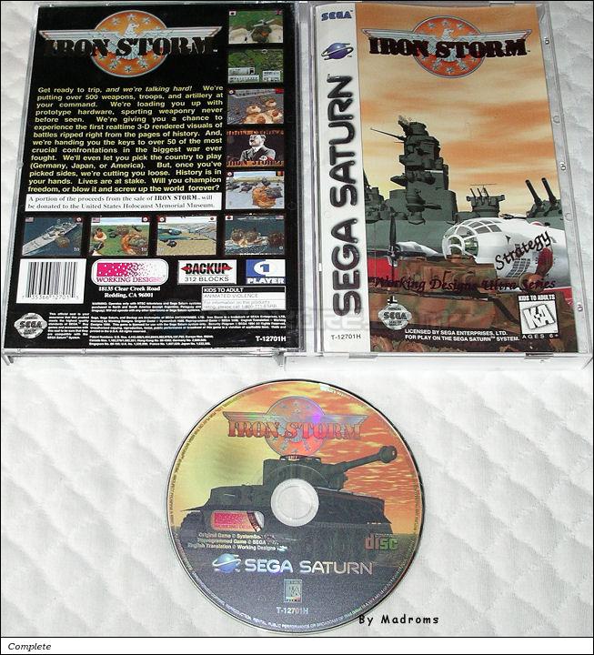 Sega Saturn Game - Iron Storm (United States of America) [T-12701H] - Picture #1