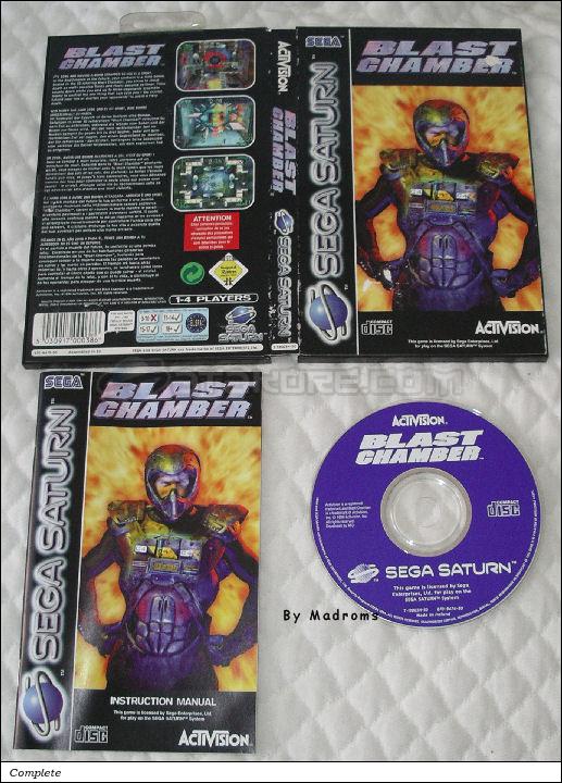 Sega Saturn Game - Blast Chamber (Europe) [T-13003H-50] - Picture #1