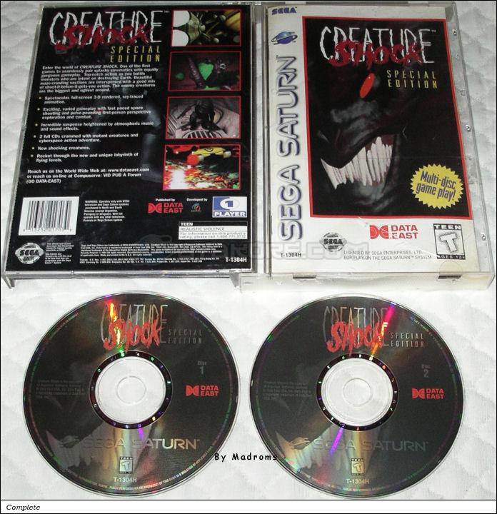 Sega Saturn Game - Creature Shock Special Edition (United States of America) [T-1304H] - Picture #1