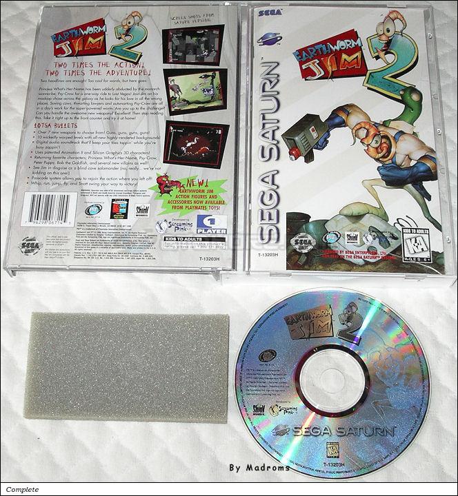 Sega Saturn Game - Earthworm Jim 2 (United States of America) [T-13203H] - Picture #1