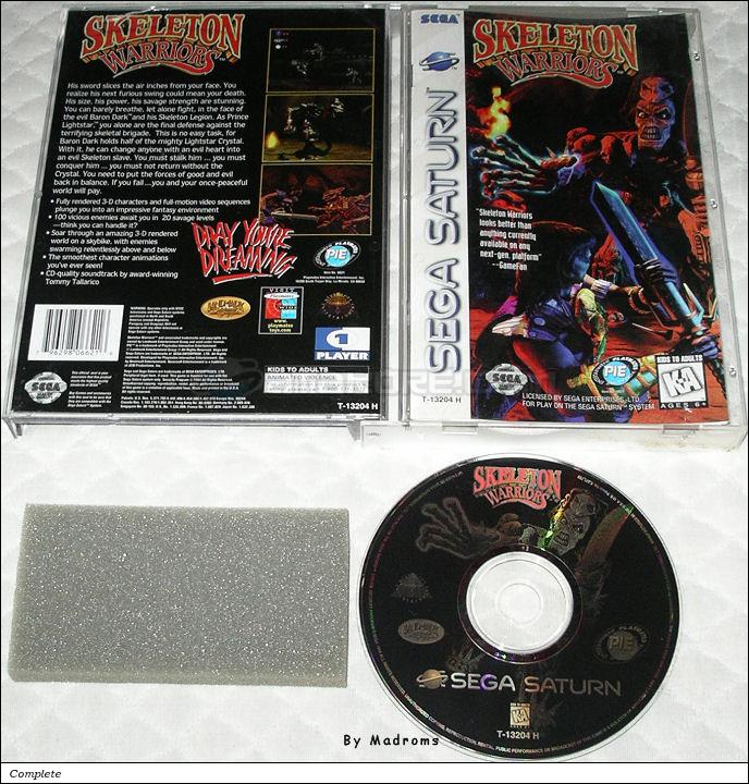 Sega Saturn Game - Skeleton Warriors (United States of America) [T-13204 H] - Picture #1