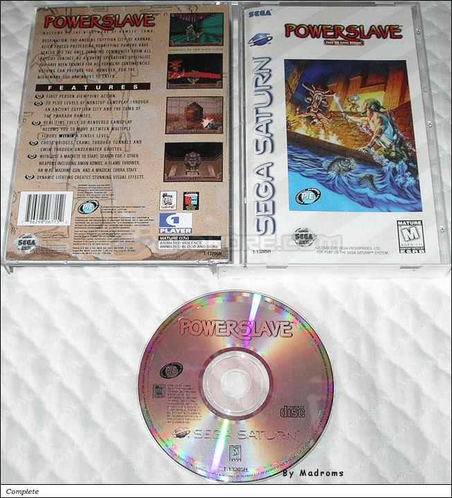 Sega Saturn Game - Powerslave (United States of America) [T-13205H] - Picture #1