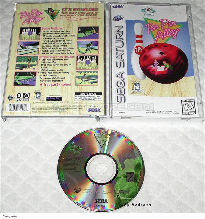 Sega Saturn Game - Ten Pin Alley (United States of America) [T-13705H] - Picture #1