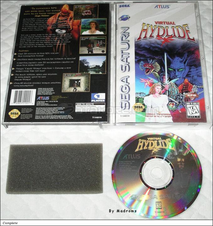 Sega Saturn Game - Virtual Hydlide (United States of America) [T-14401H] - Picture #1