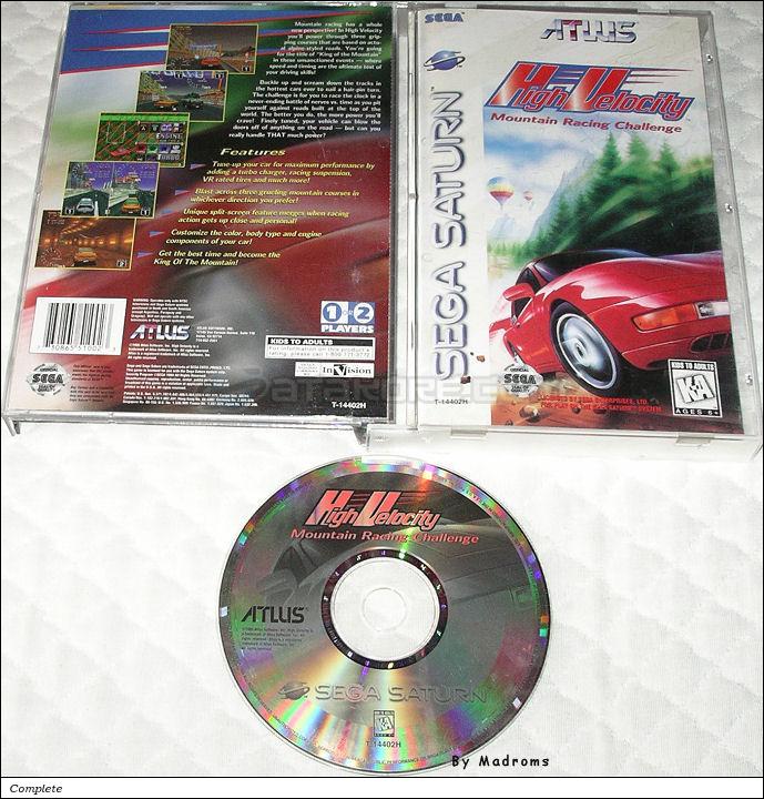 Sega Saturn Game - High Velocity - Mountain Racing Challenge (United States of America) [T-14402H] - Picture #1