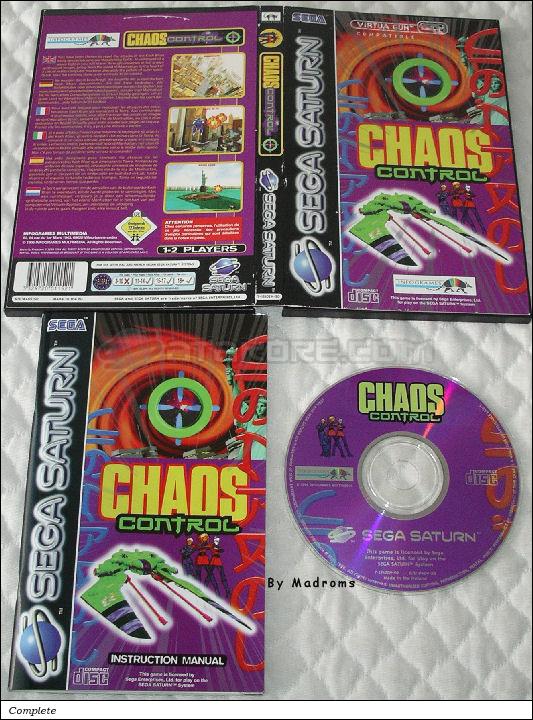 Sega Saturn Game - Chaos Control (Europe) [T-15102H-50] - Picture #1