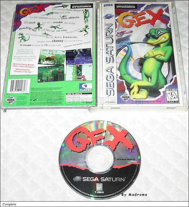 Sega Saturn Game - Gex (United States of America) [T-15904H] - Picture #1