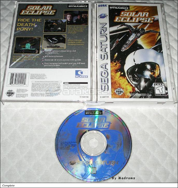 Sega Saturn Game - Solar Eclipse (United States of America) [T-15911H] - Picture #1