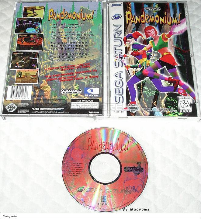 Sega Saturn Game - Pandemonium! (United States of America) [T-15914H] - Picture #1