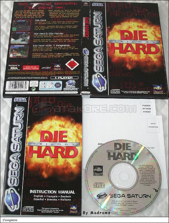 Sega Saturn Game - Die Hard Trilogy (Europe - United Kingdom / Germany) [T-16103H-50] - Picture #1