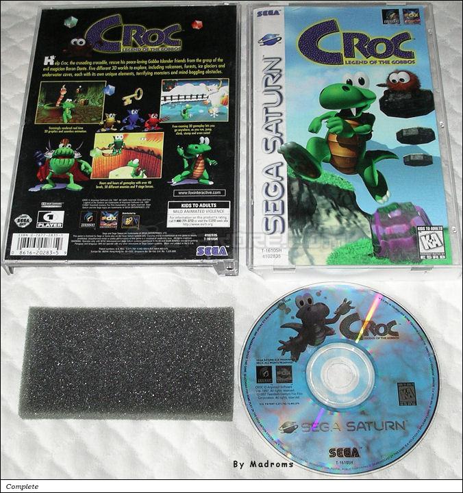 Sega Saturn Game - Croc - Legend of the Gobbos (United States of America) [T-16105H] - Picture #1