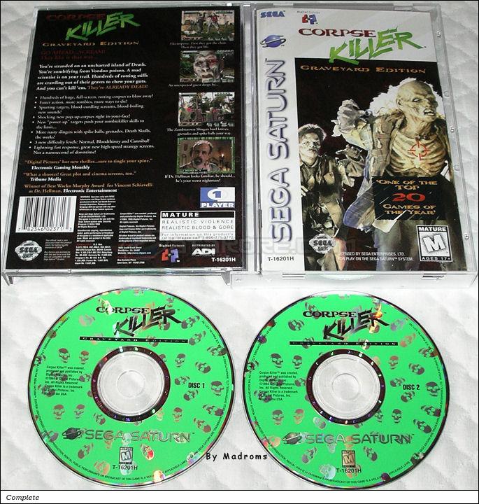 Sega Saturn Game - Corpse Killer - Graveyard Edition (United States of America) [T-16201H] - Picture #1