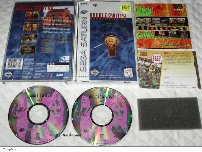 Sega Saturn Game - Double Switch (United States of America) [T-16207H] - Picture #1